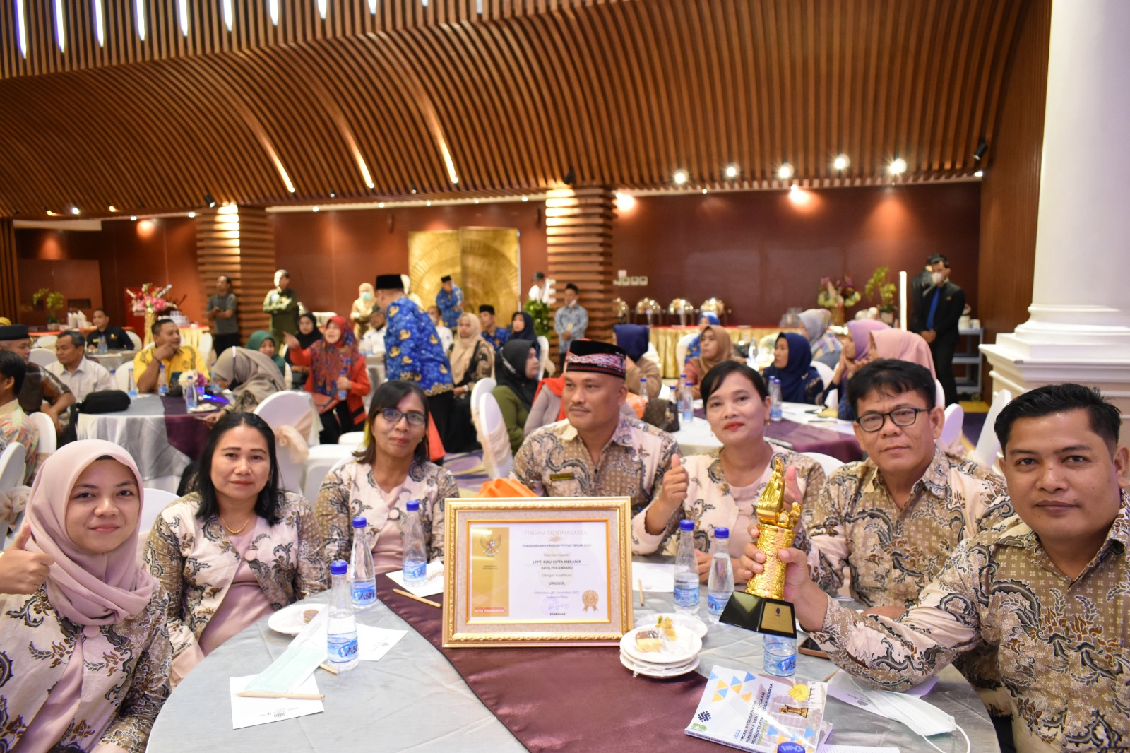 Penerimaan Penghargaan Produktivitas SIDDHAKARYA Tahun 2022